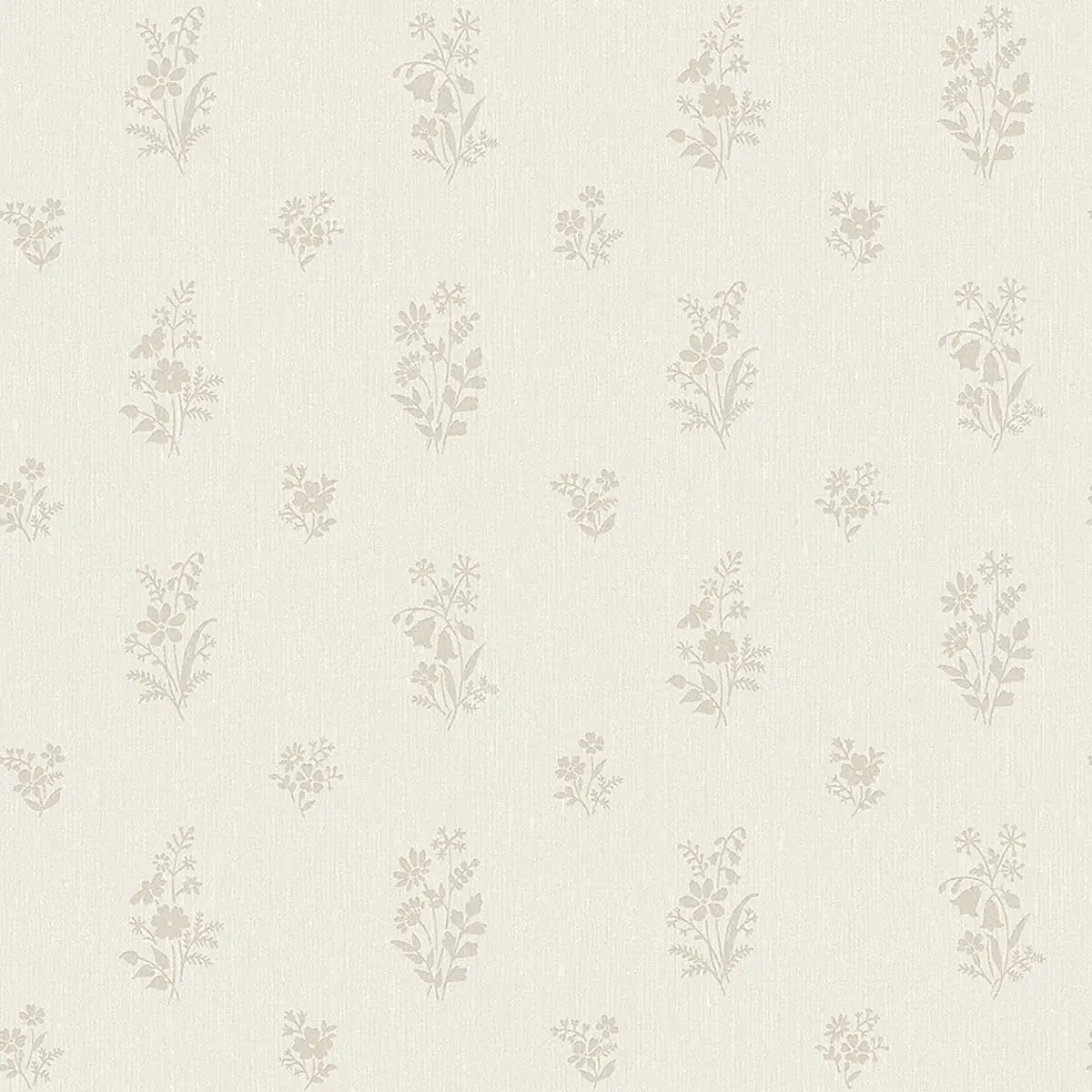 Petit Fleurs wallpaper in Natural