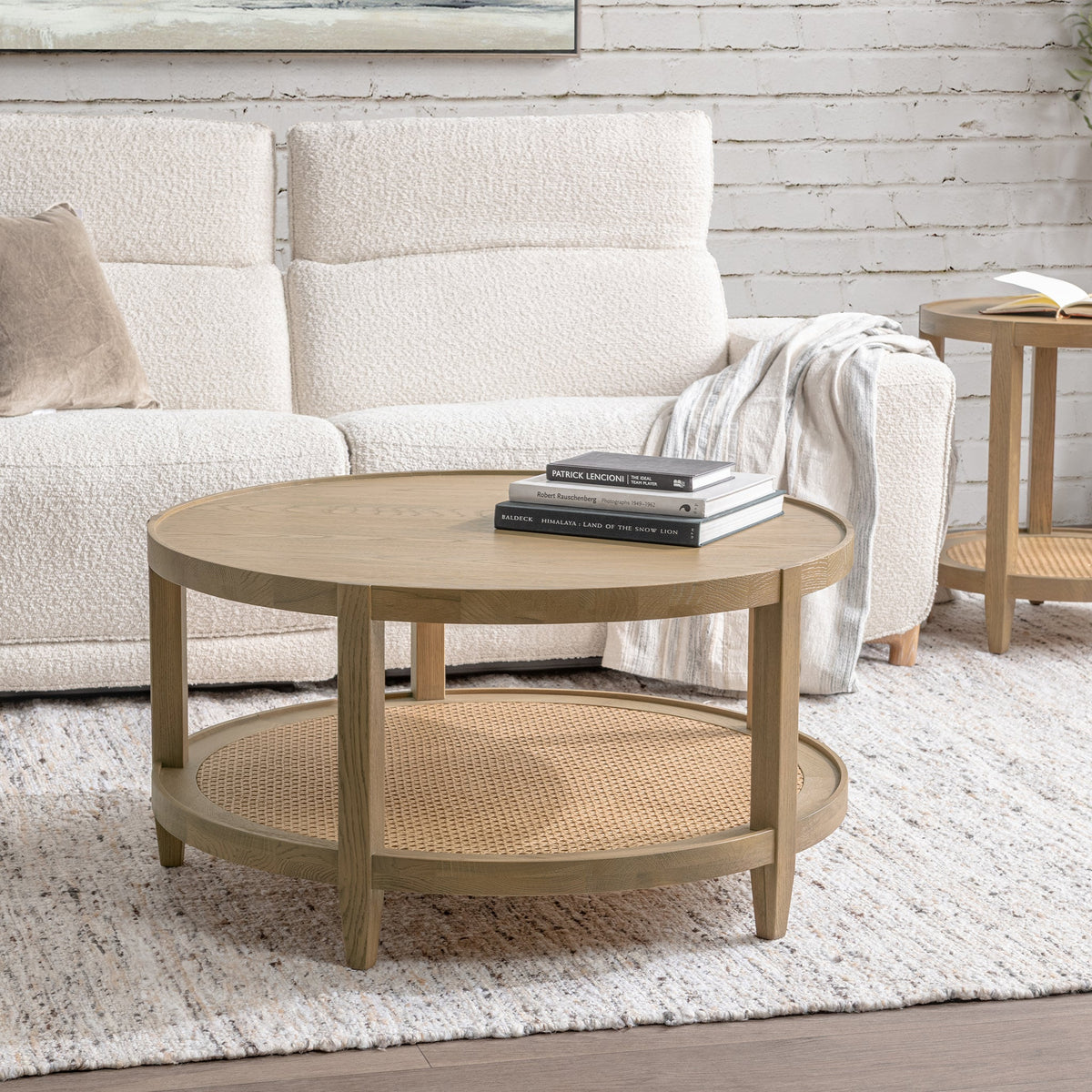 Devin Coffee Table in Khaki Mist
