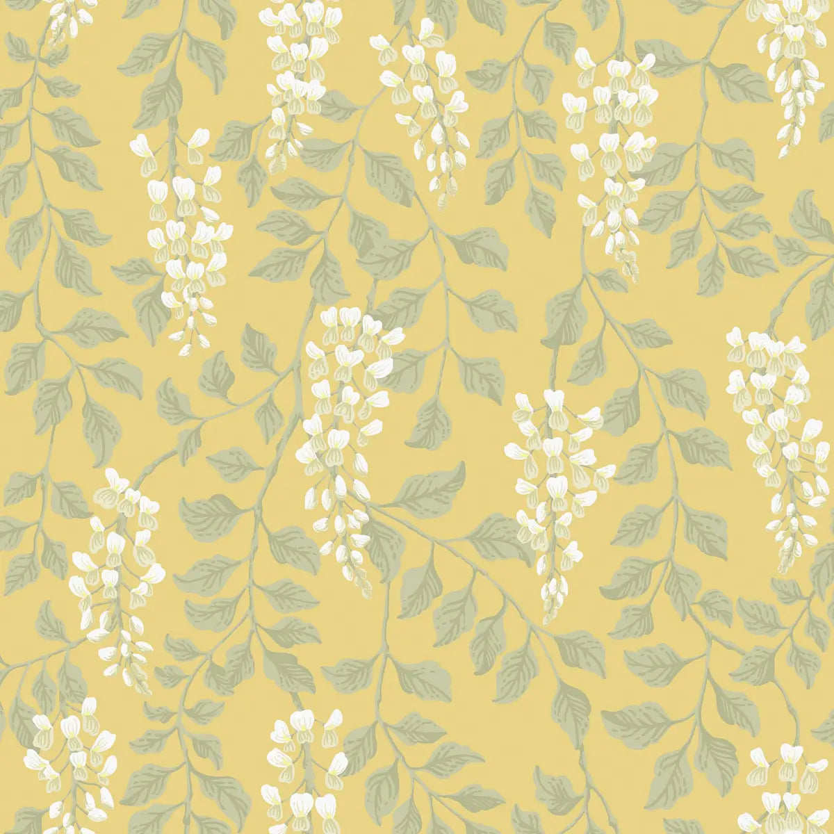 Blåregn wallpaper in Yellow