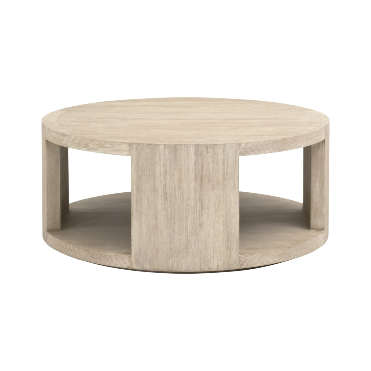 Collins Round Coffee Table in Sand Wash Acacia