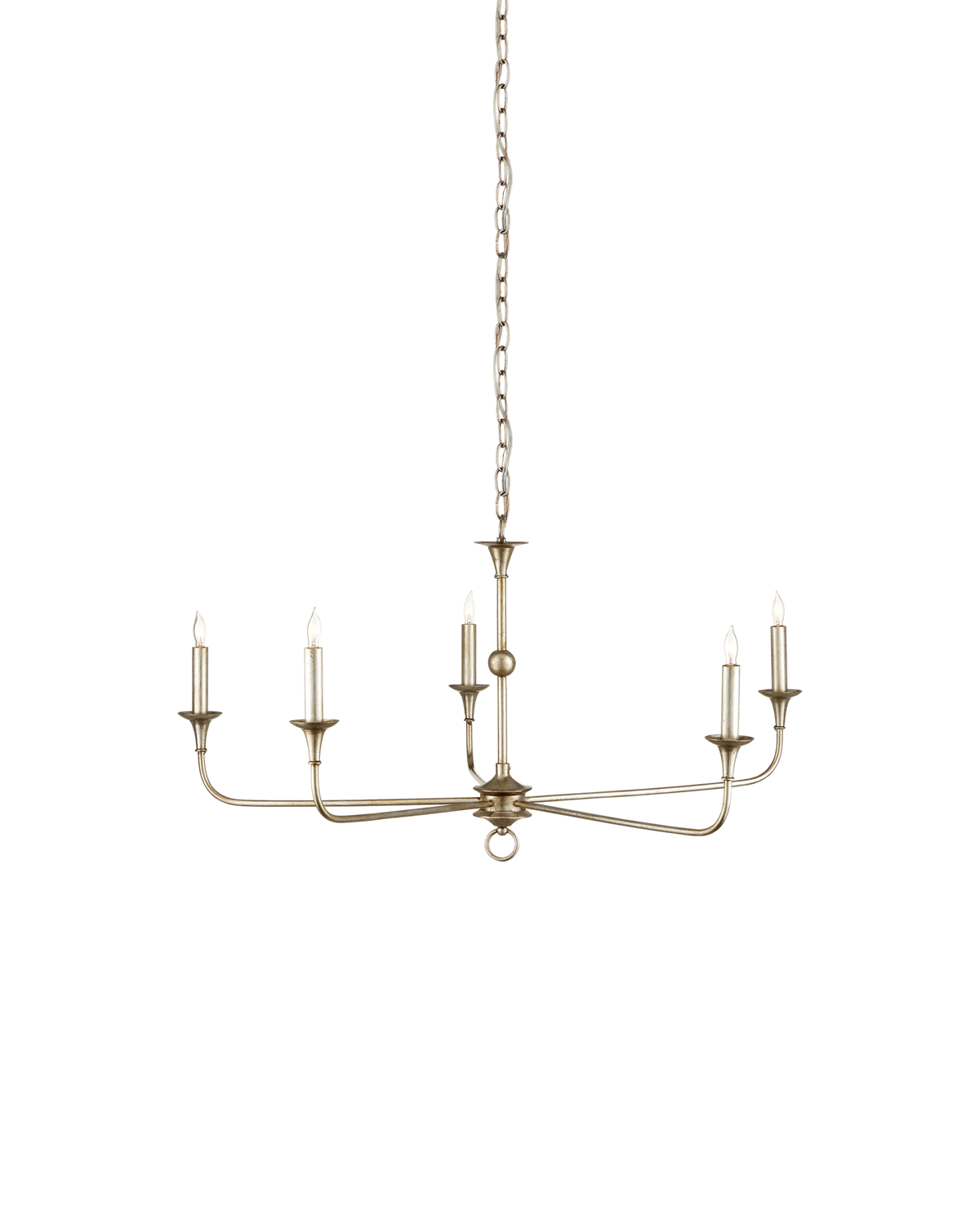 Nottaway Small Chandelier in Champagne