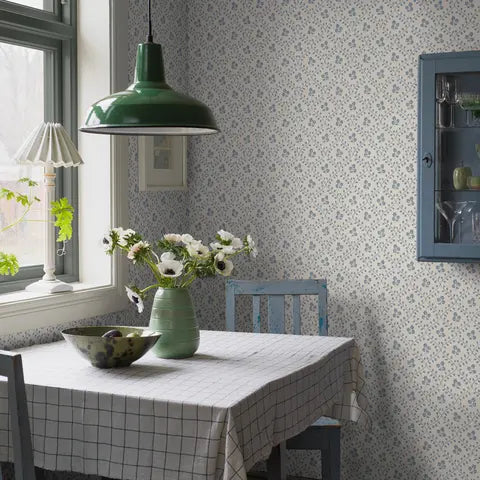 Idun wallpaper in Blue — detail 2