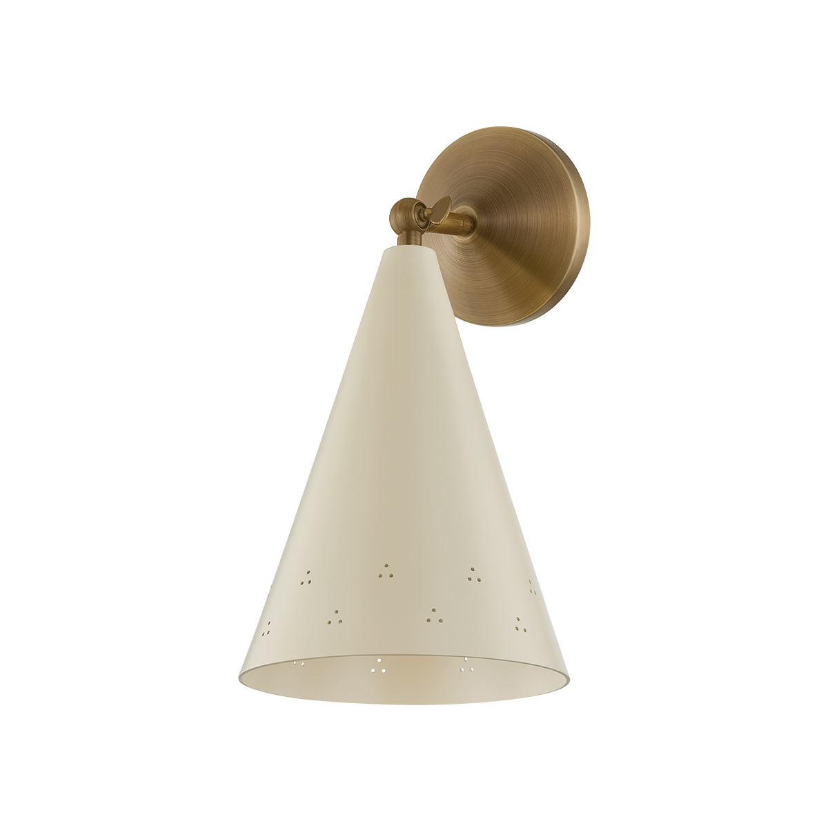 Pawley Wall Sconce in Historic Bronze / Soft Sand