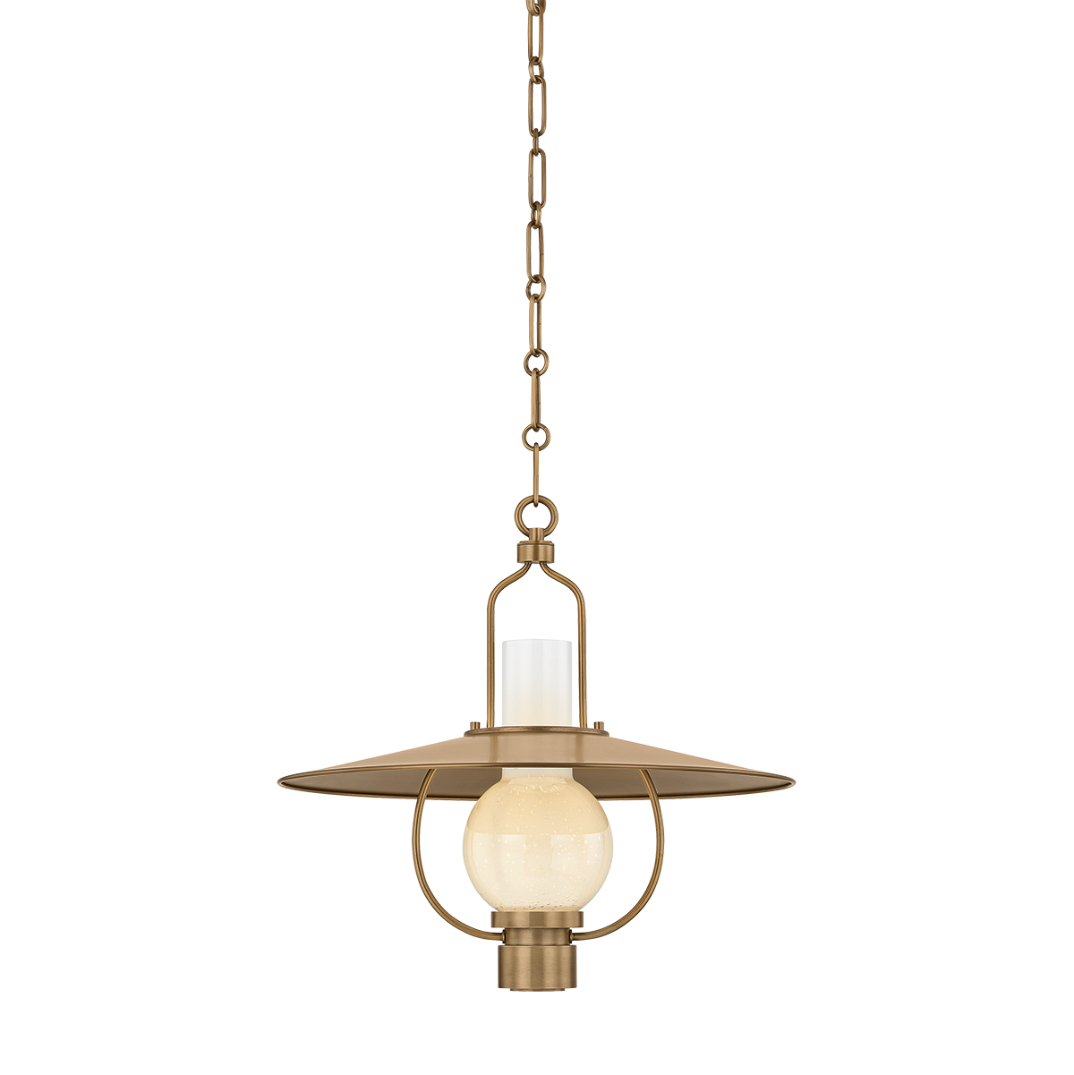 Cahill Pendant in 20.25" Wide / Patina Brass