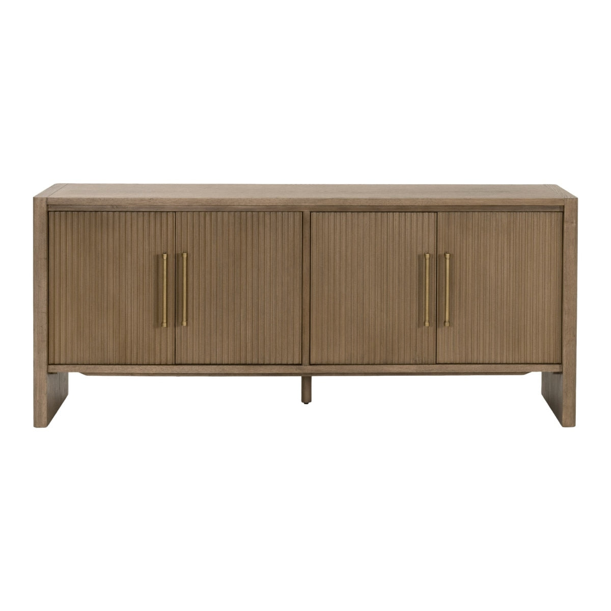 Halloway Media Sideboard in Sable Oak